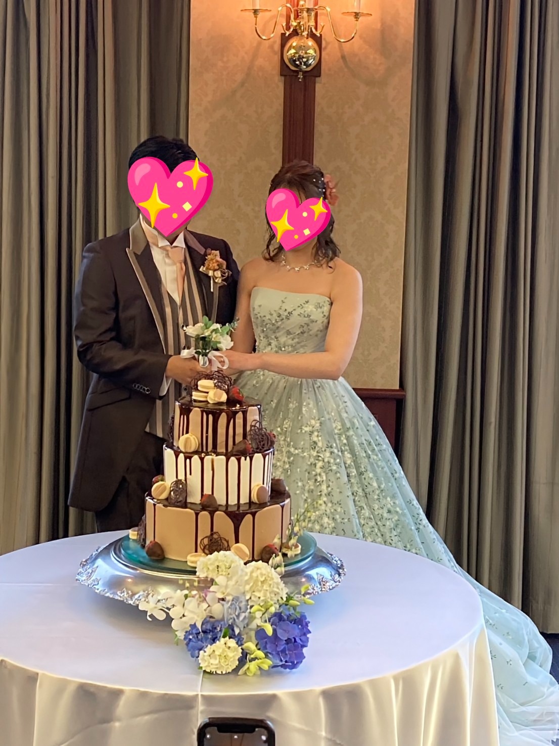 会員様の結婚式💕