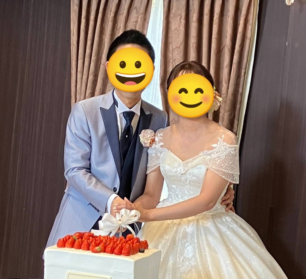 会員様の結婚式💕