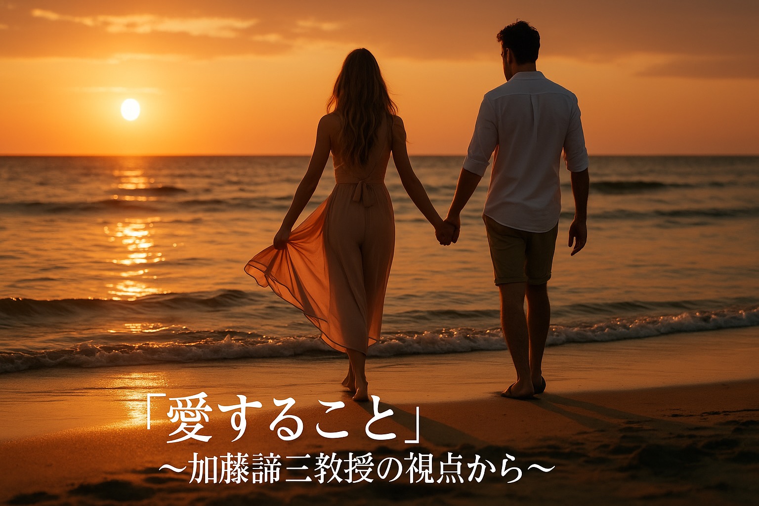 「愛すること」〜加藤諦三教授の視点から〜