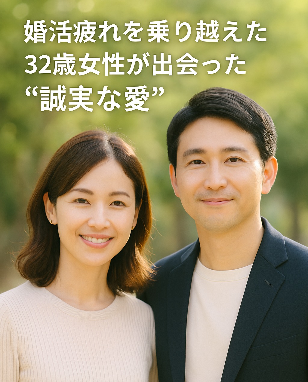 婚活疲れを乗り越えた32歳女性が出会った“誠実な愛”|焦りを手放して見つけた幸せのかたち