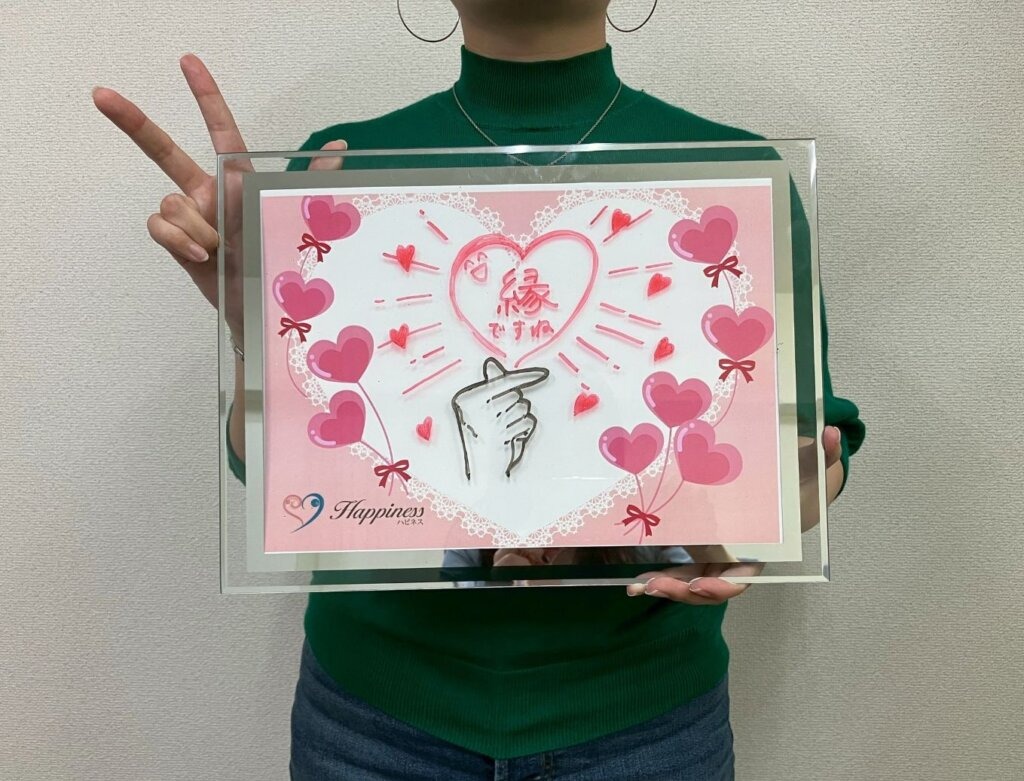 優し過ぎて今一リード出来ない彼。ホントに成婚出来るの～？とモヤモヤした時期もありましたが、ちゃんと決める時は決めてくれました～！！ 嬉しい嬉しいご成婚で～す(#^.^#)