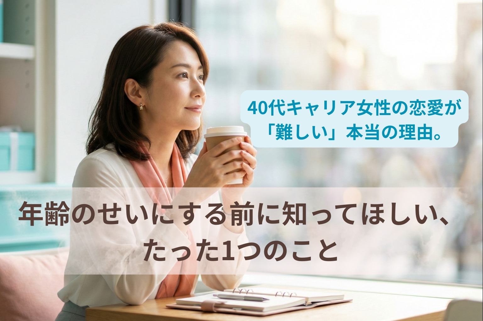 40代の恋愛は難しい？成功する人と失敗する人の違い