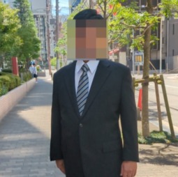 50代男性プロフィール撮影に同行しました!!