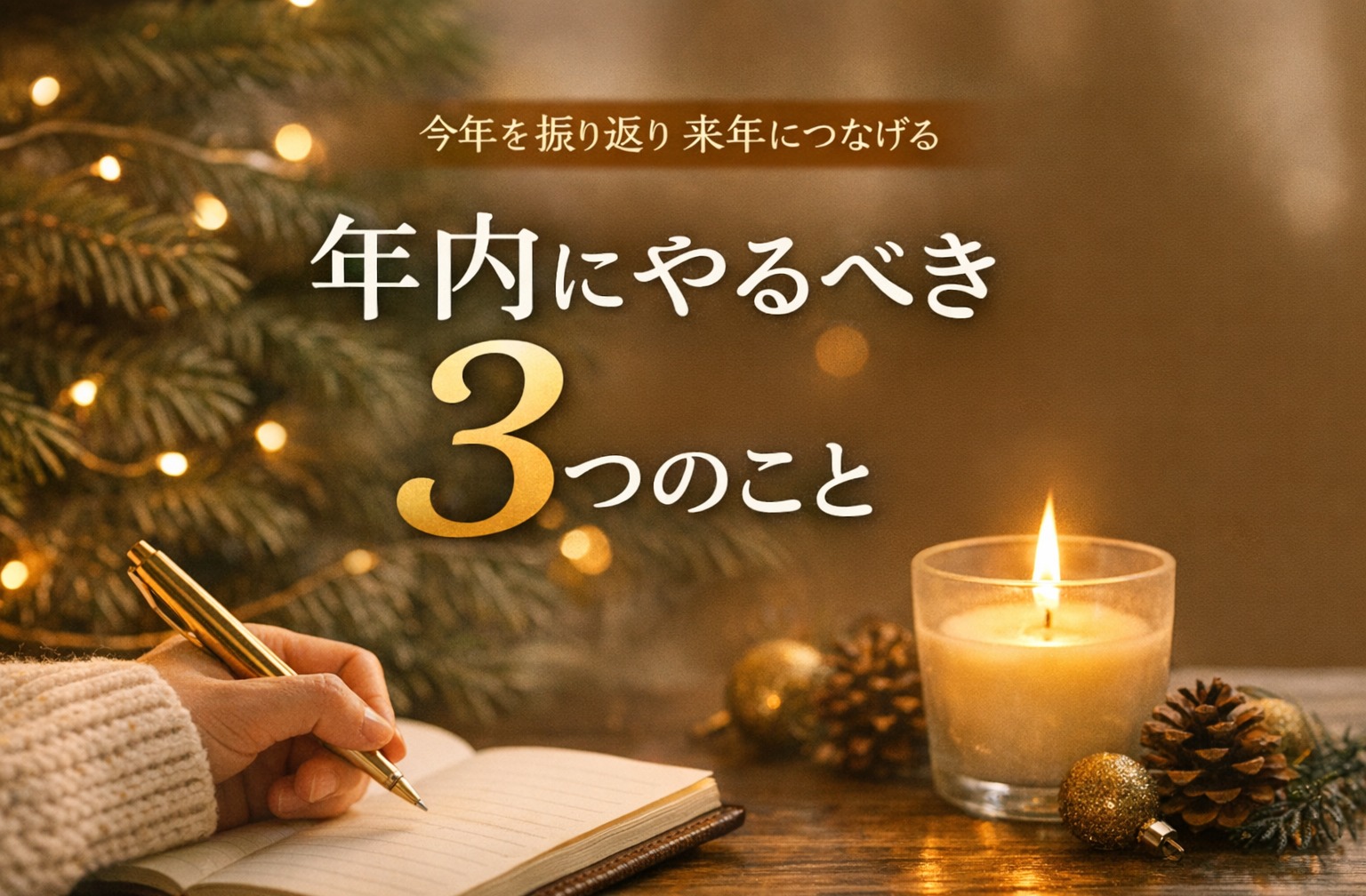 今年の婚活を、来年につなげるために｜年内にやっておきたい3つ今年の婚活を、来年につなげるために｜年内にやっておきたい3つのことのこと