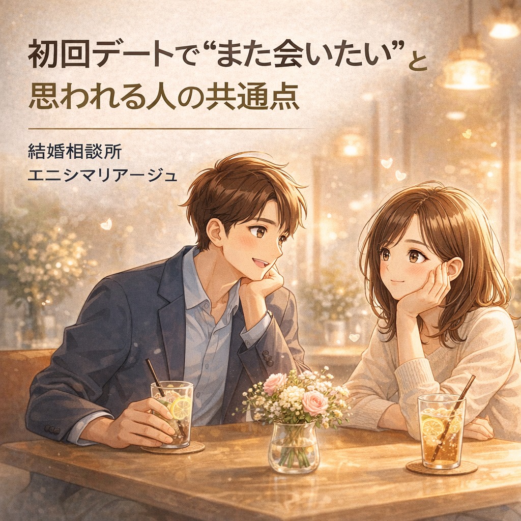 初回デートで“また会いたい”と思われる人の共通点