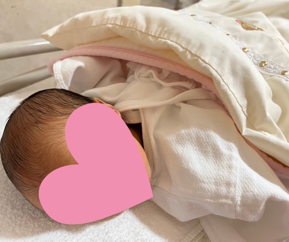 赤ちゃん誕生報告