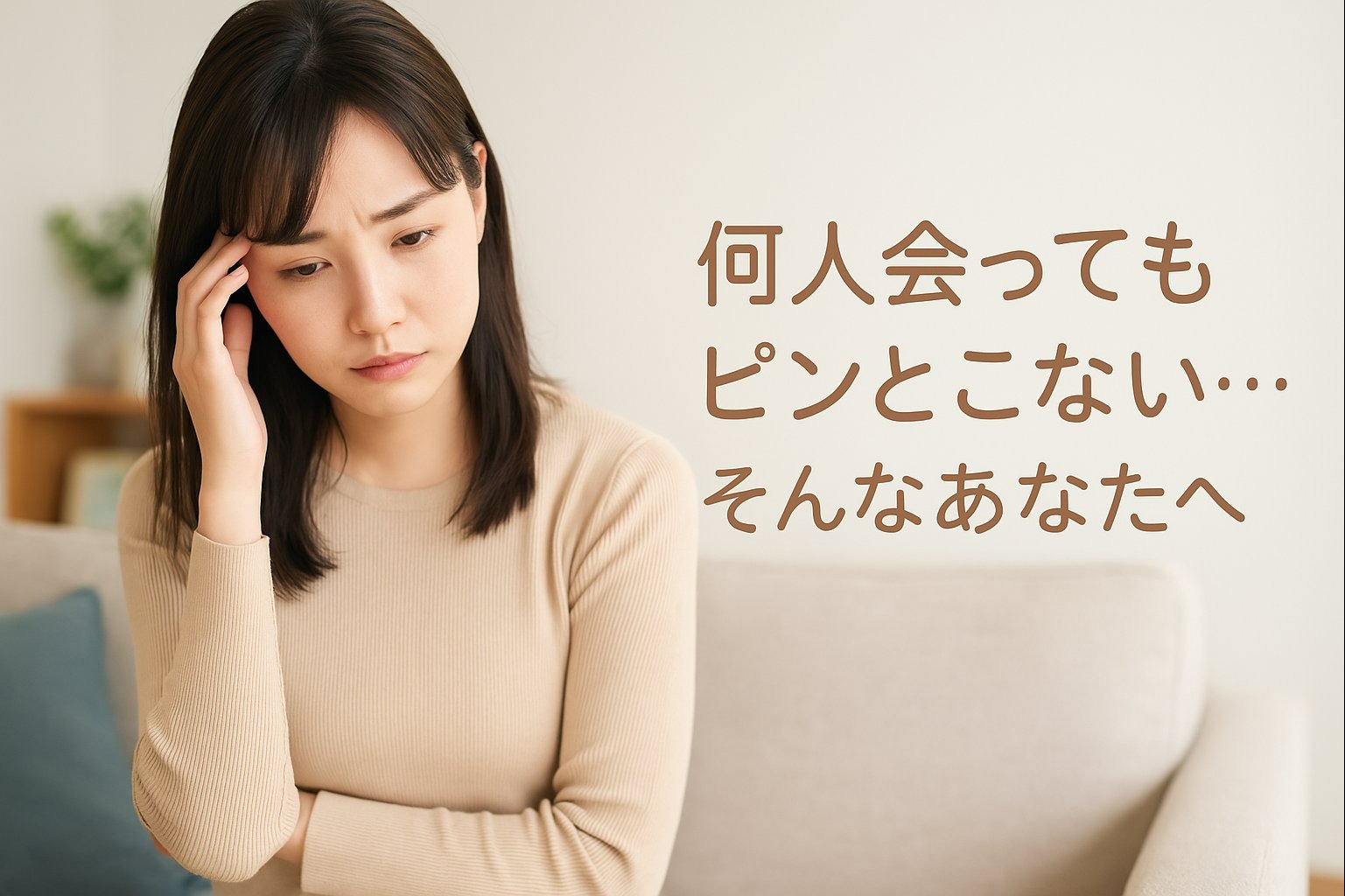 「またダメだった…」そんな気持ちになっていませんか？