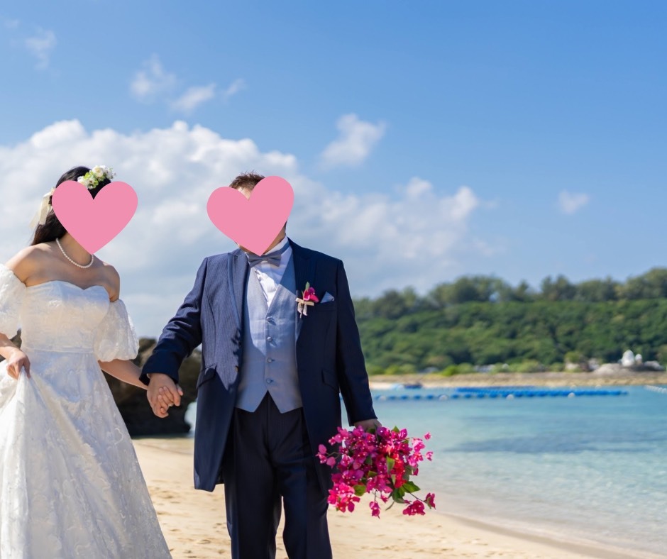 ウェディングフォト報告をいただきました