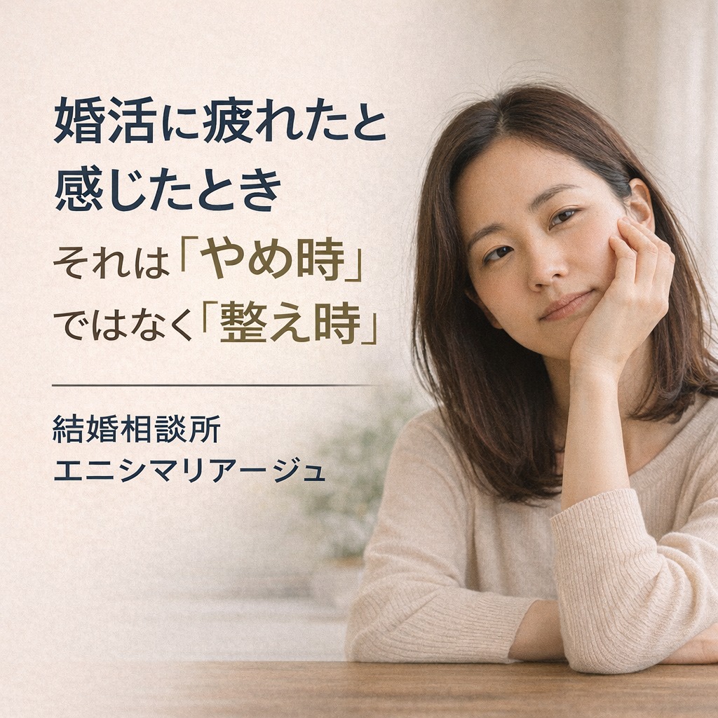 婚活に疲れたと感じたときのサイン