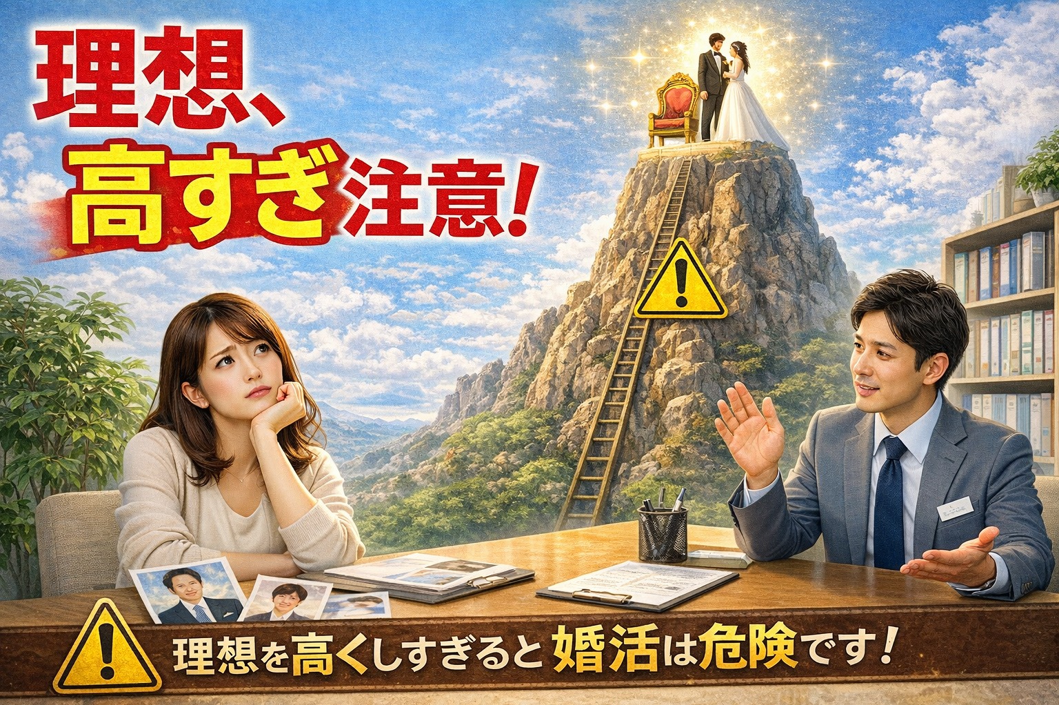 その理想、婚活を止めていませんか？