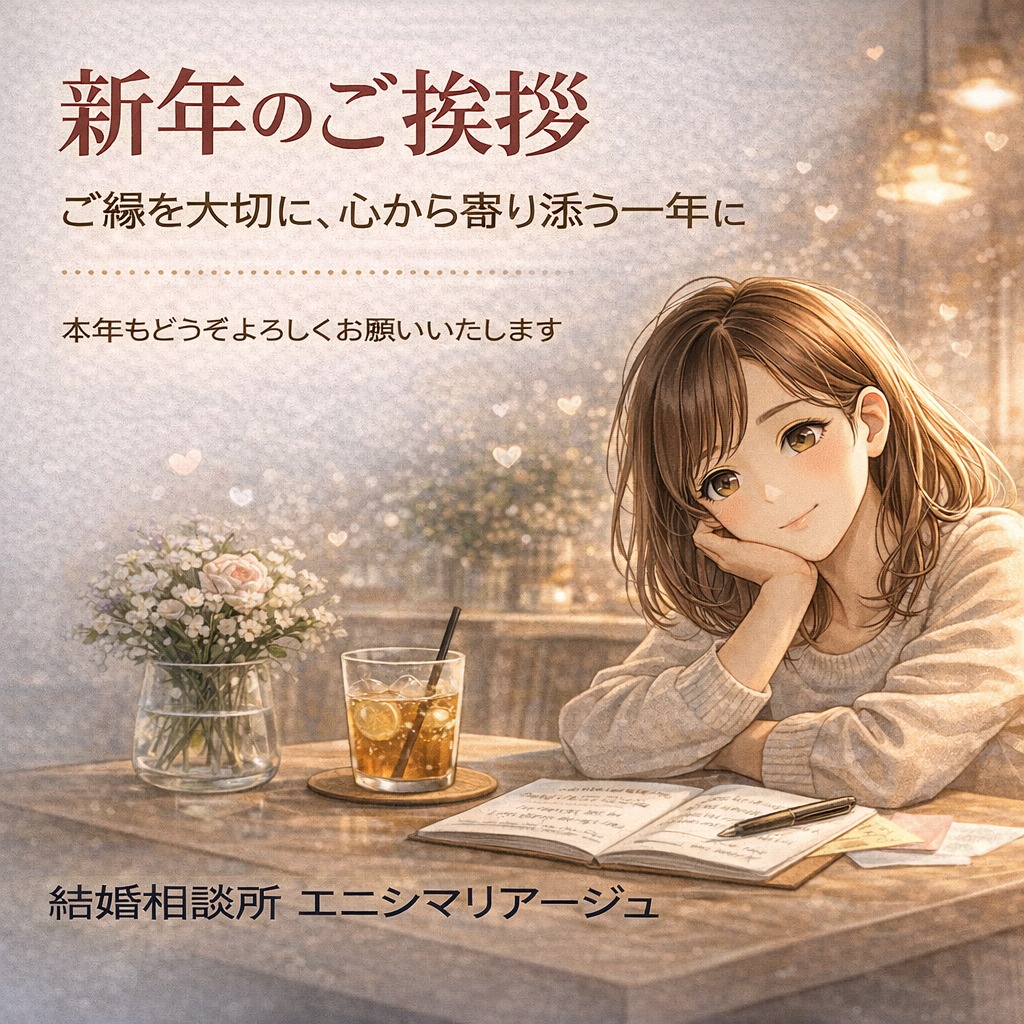 新年のご挨拶｜ご縁を大切に、心から寄り添う一年に