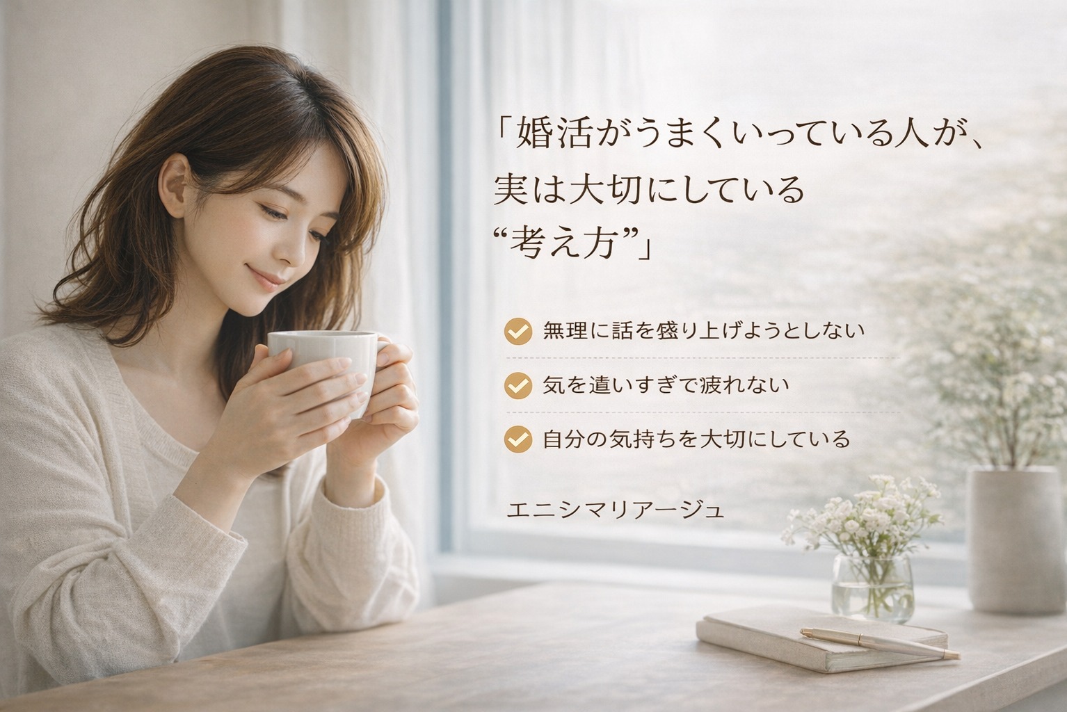 「婚活がうまくいっている人が、実は大切にしている“考え方”」