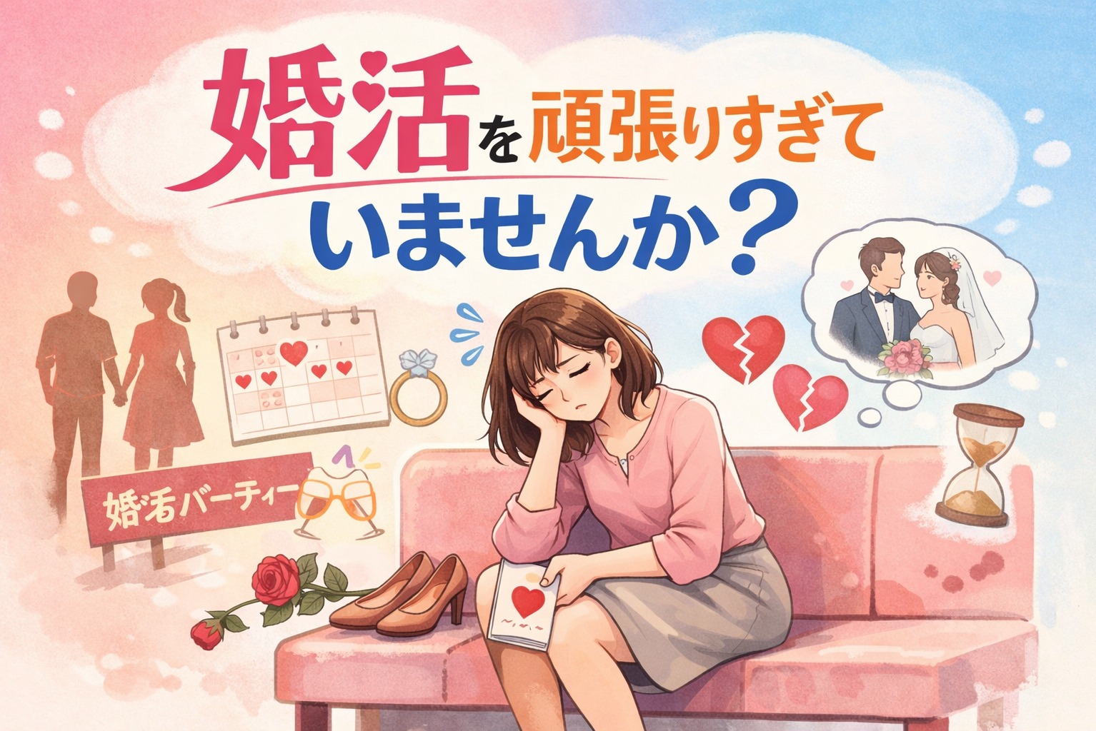 「婚活を頑張りすぎていませんか？」