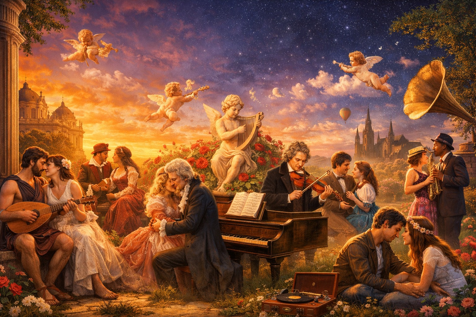 西洋音楽史に於ける「愛」のテーマについて　http://www.cherry-piano.com