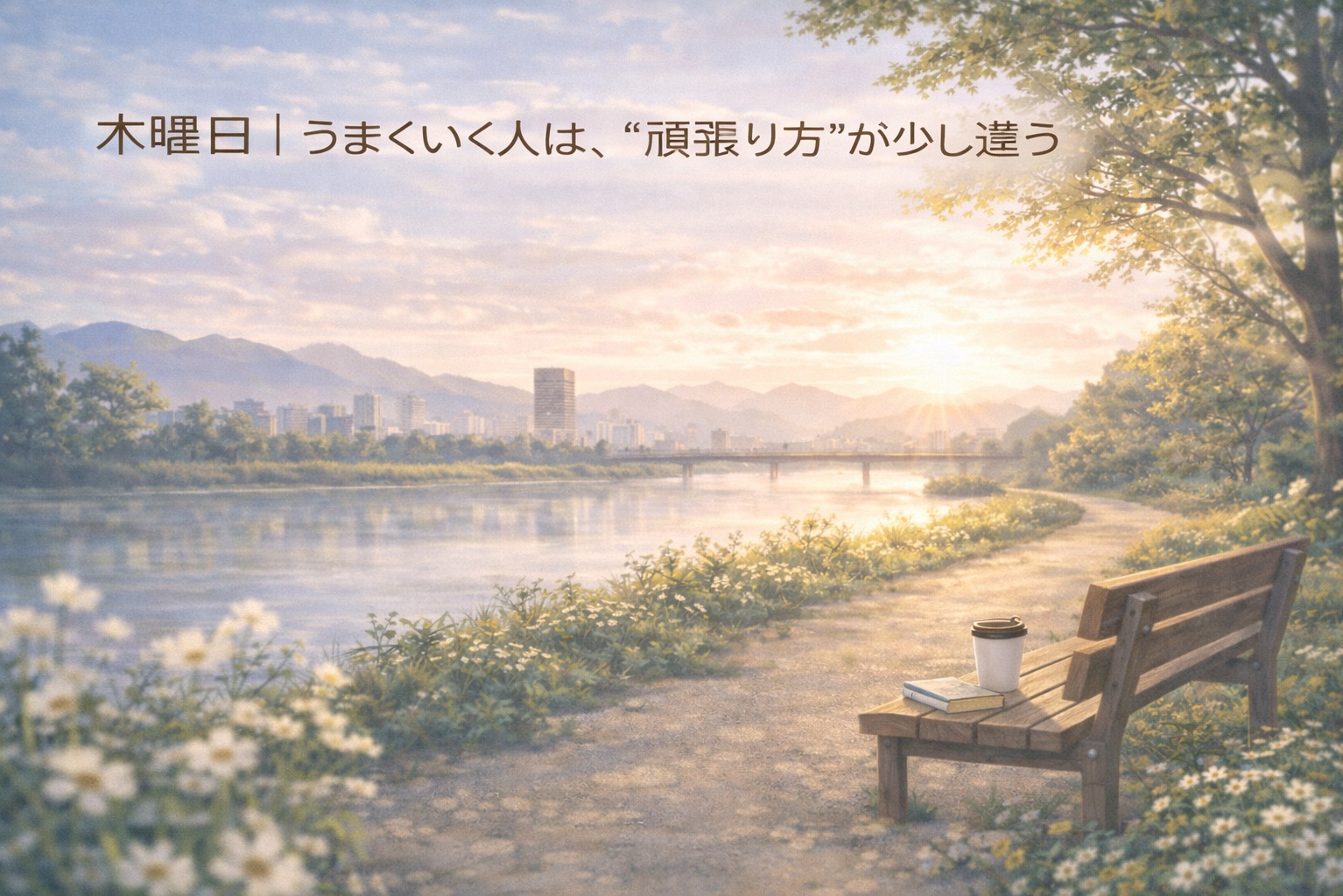 「うまくいく人は、“頑張り方”が少し違う」