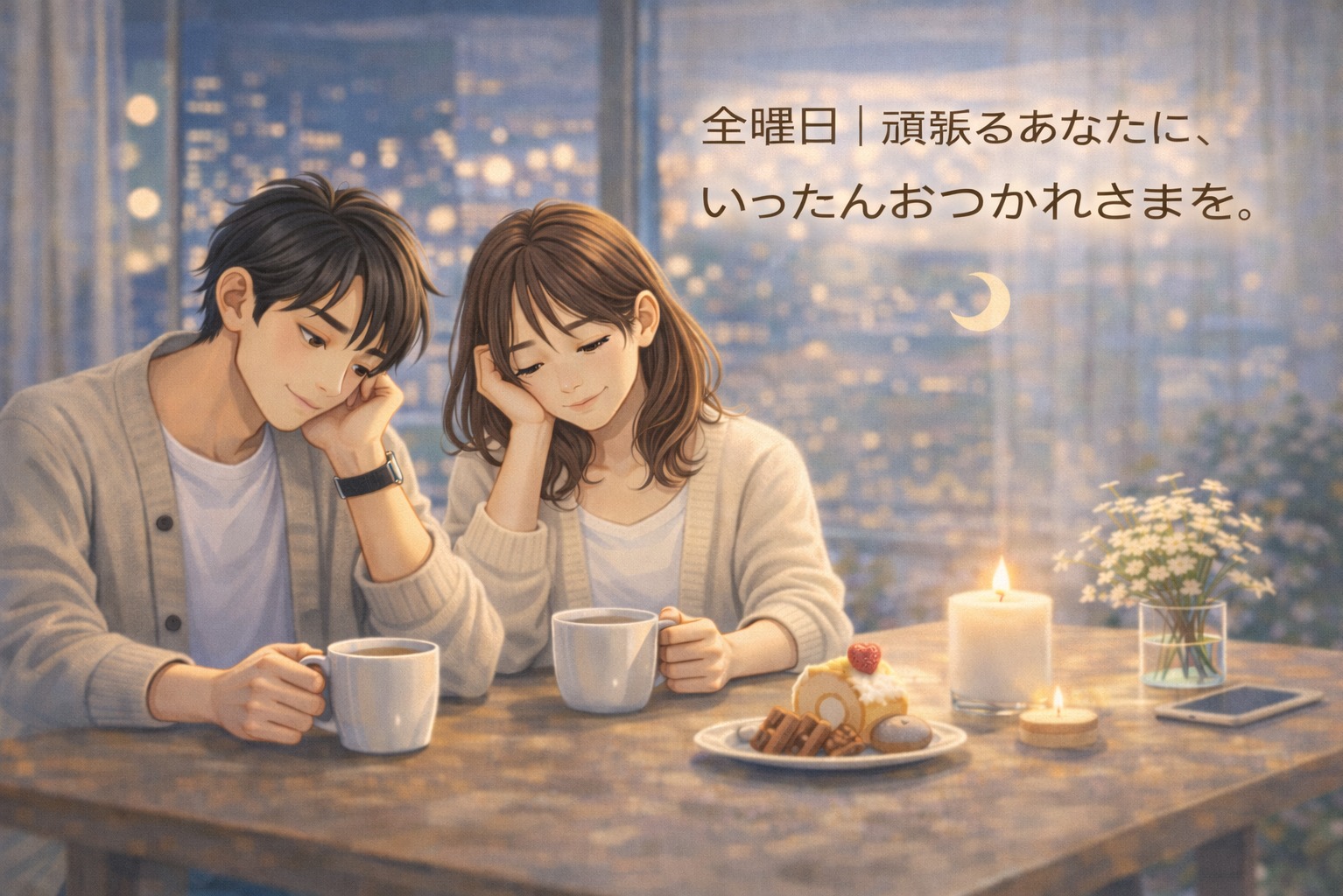 「頑張るあなたに、いったん“おつかれさま”を。」