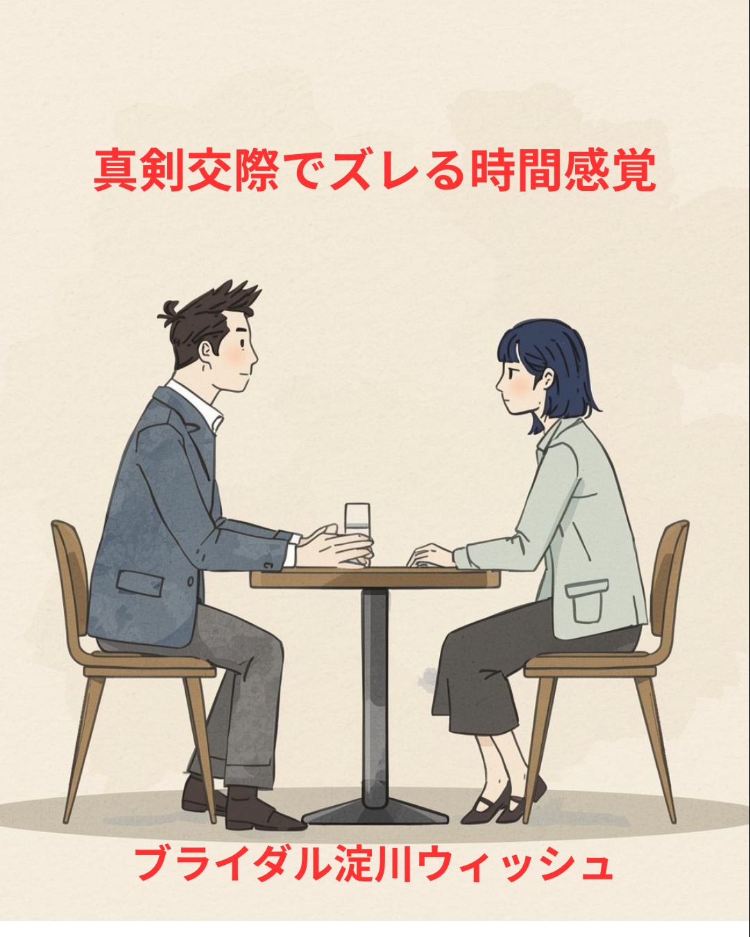 決断できない男性・急ぎすぎる女性