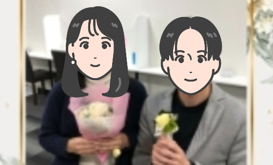 遠距離でも会いたい気持ちで距離を縮めて、交際3ヶ月でご成婚