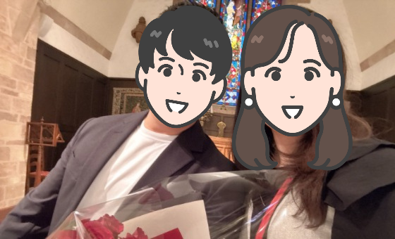 薔薇の花束🌹に彼女へ想いを込めてプロポーズ