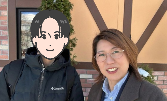 月1回の定期面談とLINEで気軽に相談