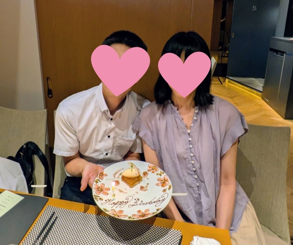 バースデーお祝い