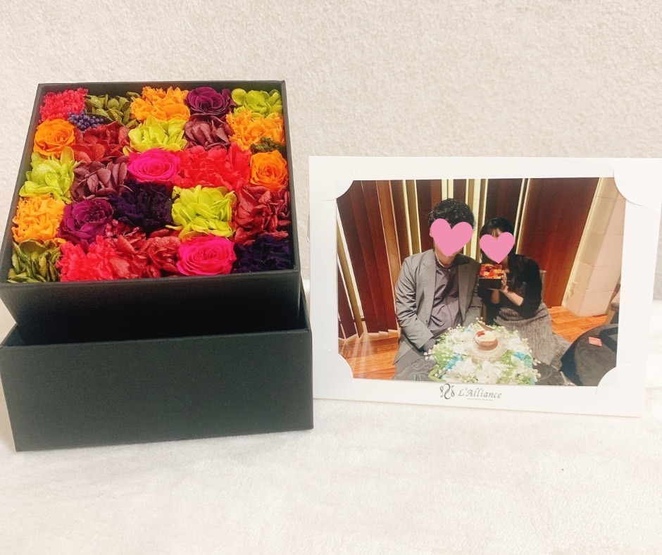 プロポーズ報告