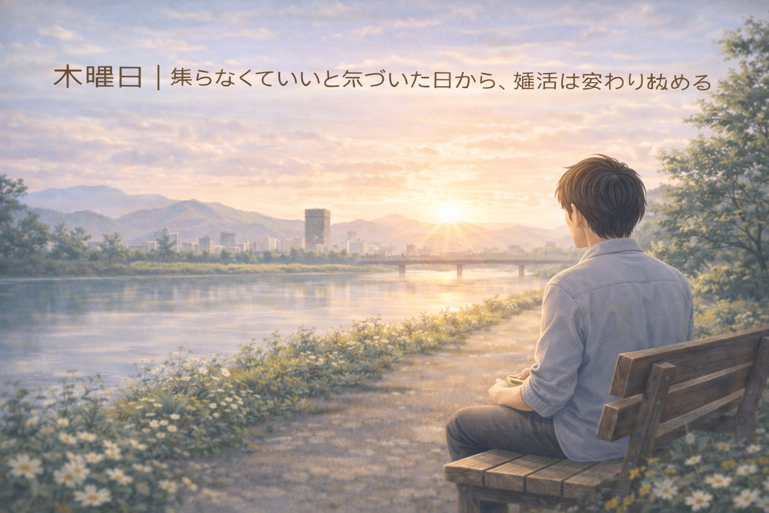 「焦らなくていいと気づいた日から、婚活は変わり始める」