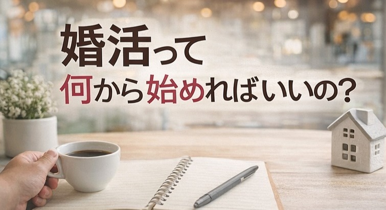 婚活って何から始めればいいの？