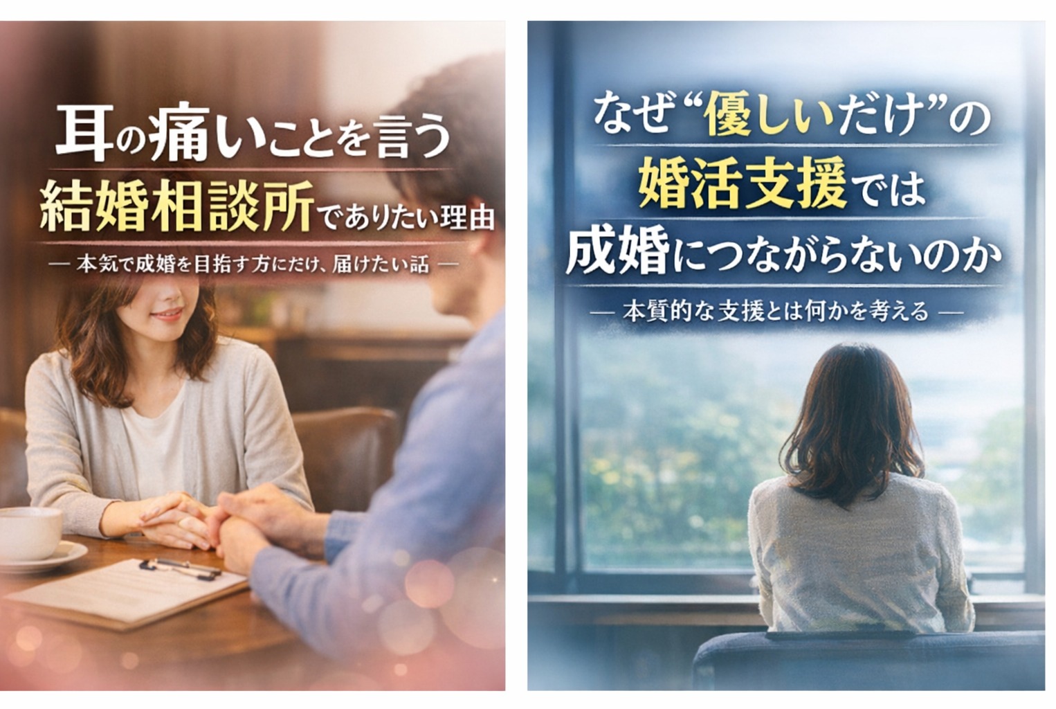 なぜ“優しいだけ”の婚活支援では成婚につながらないのか