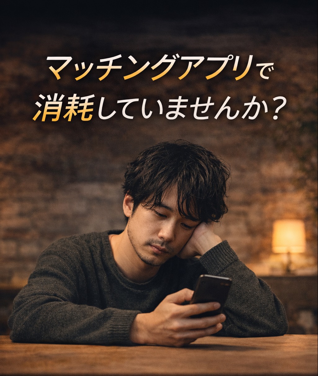 【本音で語る】マッチングアプリで消耗してませんか?結婚相談所という選択肢