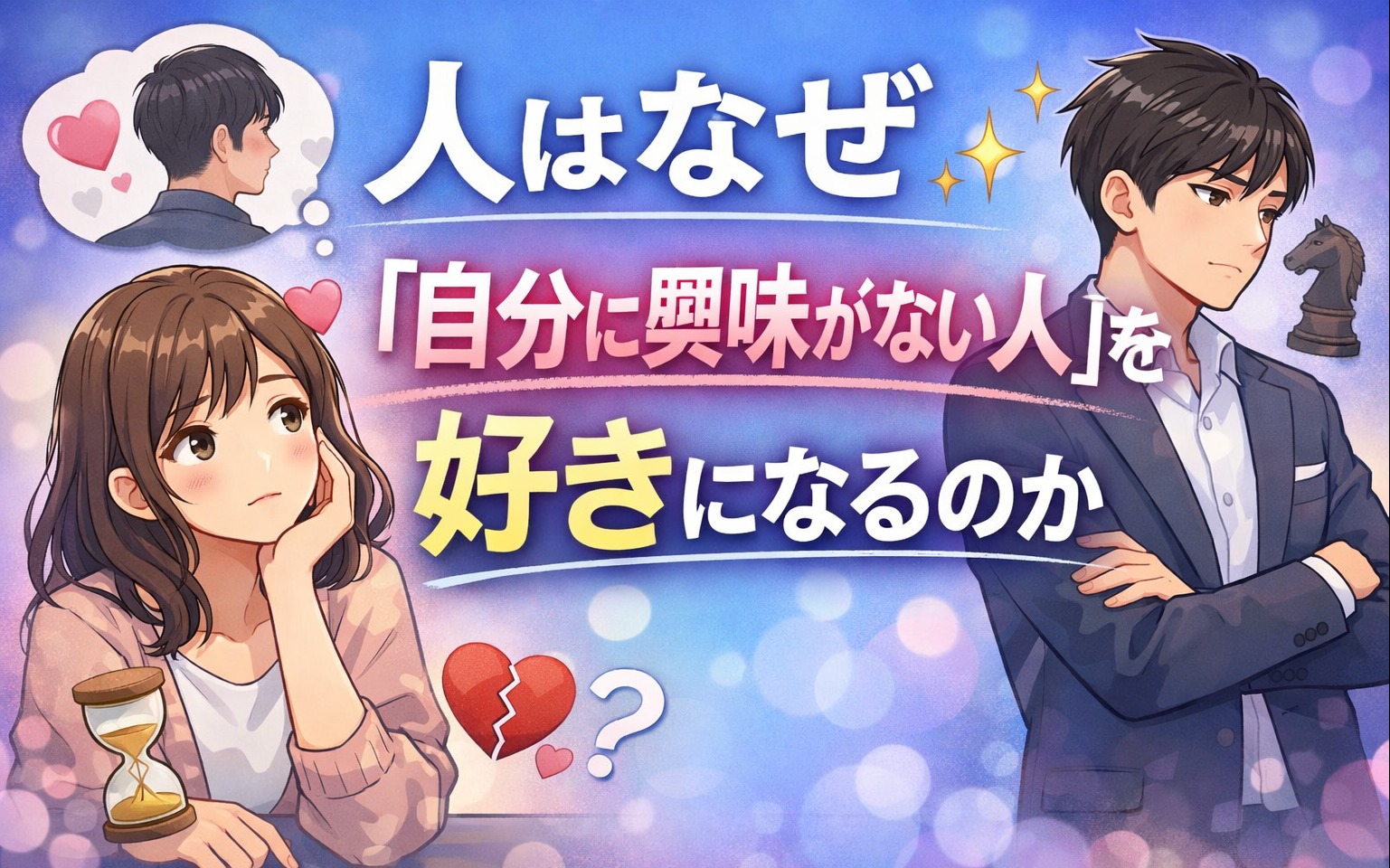 人はなぜ「自分に興味がない人」を好きになるのか