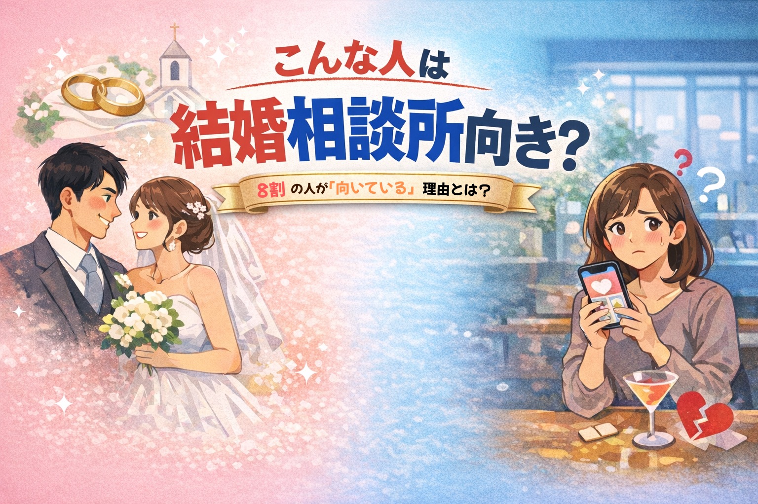 こんな人は結婚相談所向き？向いていない？