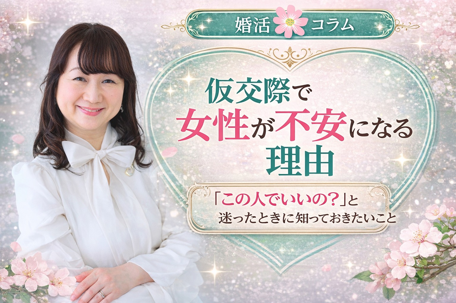 仮交際で女性が不安になる理由｜「この人でいいの？」と迷ったときの考え方