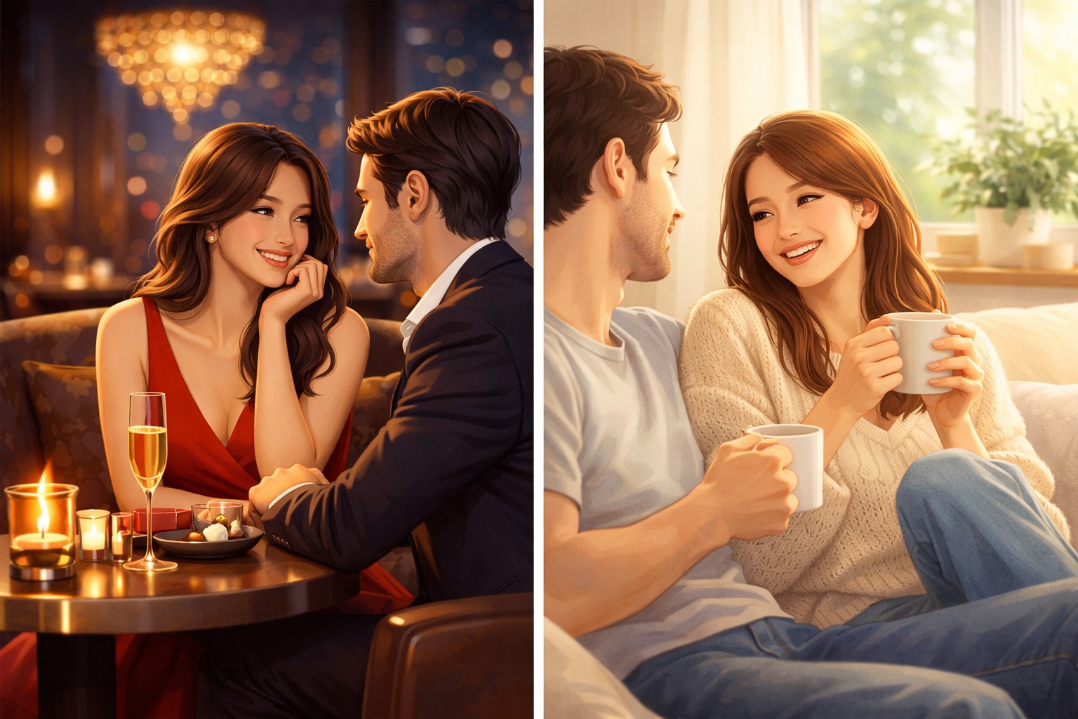 恋愛と結婚で重視するポイントの違い