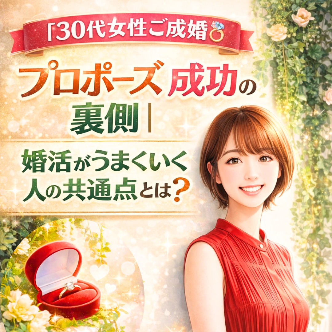30代女性、プロポーズ成功✨【下関・山口・北九州】