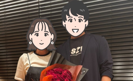 ご友人の勧めでご入会いただきあっという間のご成婚です!!