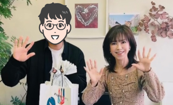 彼女は自分の感性と合っていると思いました！