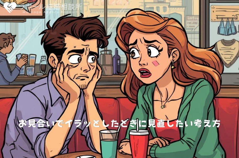 お見合いでイラッとしたときに見直したい考え方