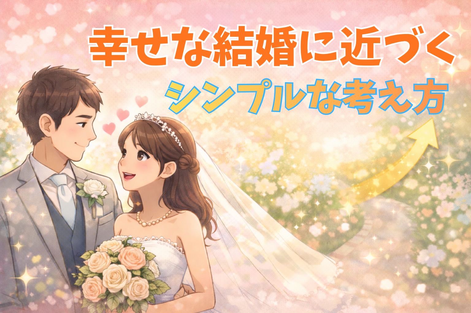 幸せな結婚に近づくシンプルな考え方