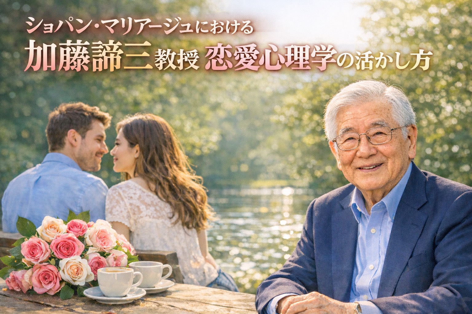 ショパン・マリアージュにおける 加藤諦三教授の恋愛心理学の活かし方 〜安心できるご縁を育てるために〜 http://www.cherry-piano.com