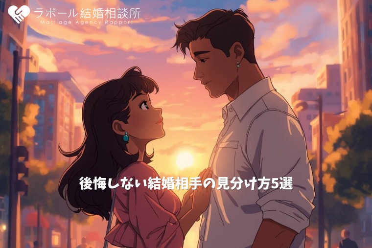 後悔しない結婚相手の見分け方5選!!