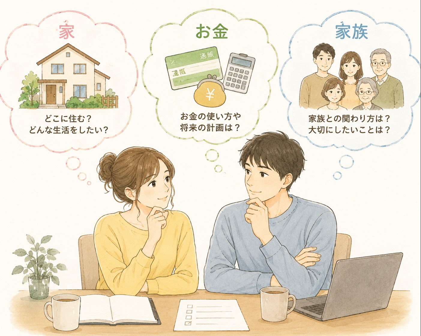 真剣交際で確認しておきたいこと　結婚後に後悔しないために