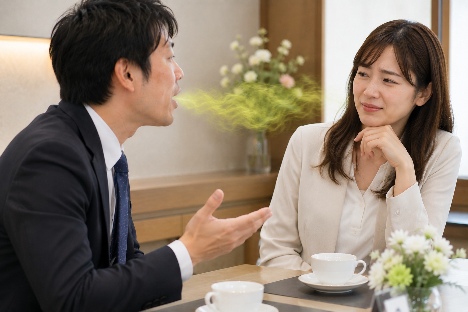 お見合いで意外とマイナス評価につながる「口臭」