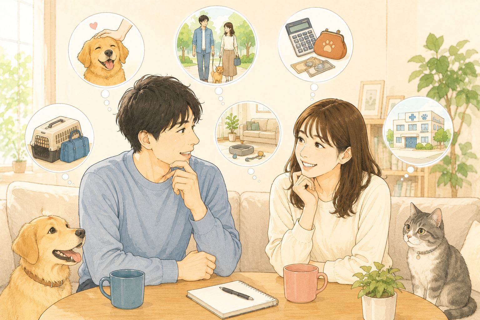 確認しておきたい結婚前の価値観（ペット編）