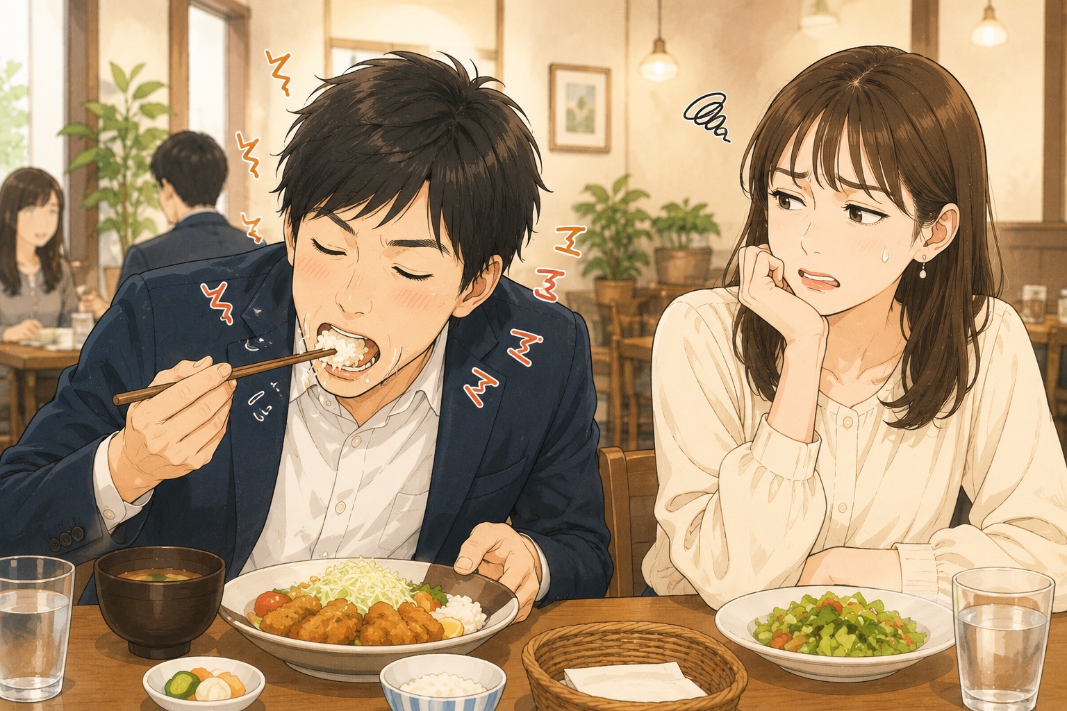 プレ交際の食事デートで気をつけたい「食べ方」