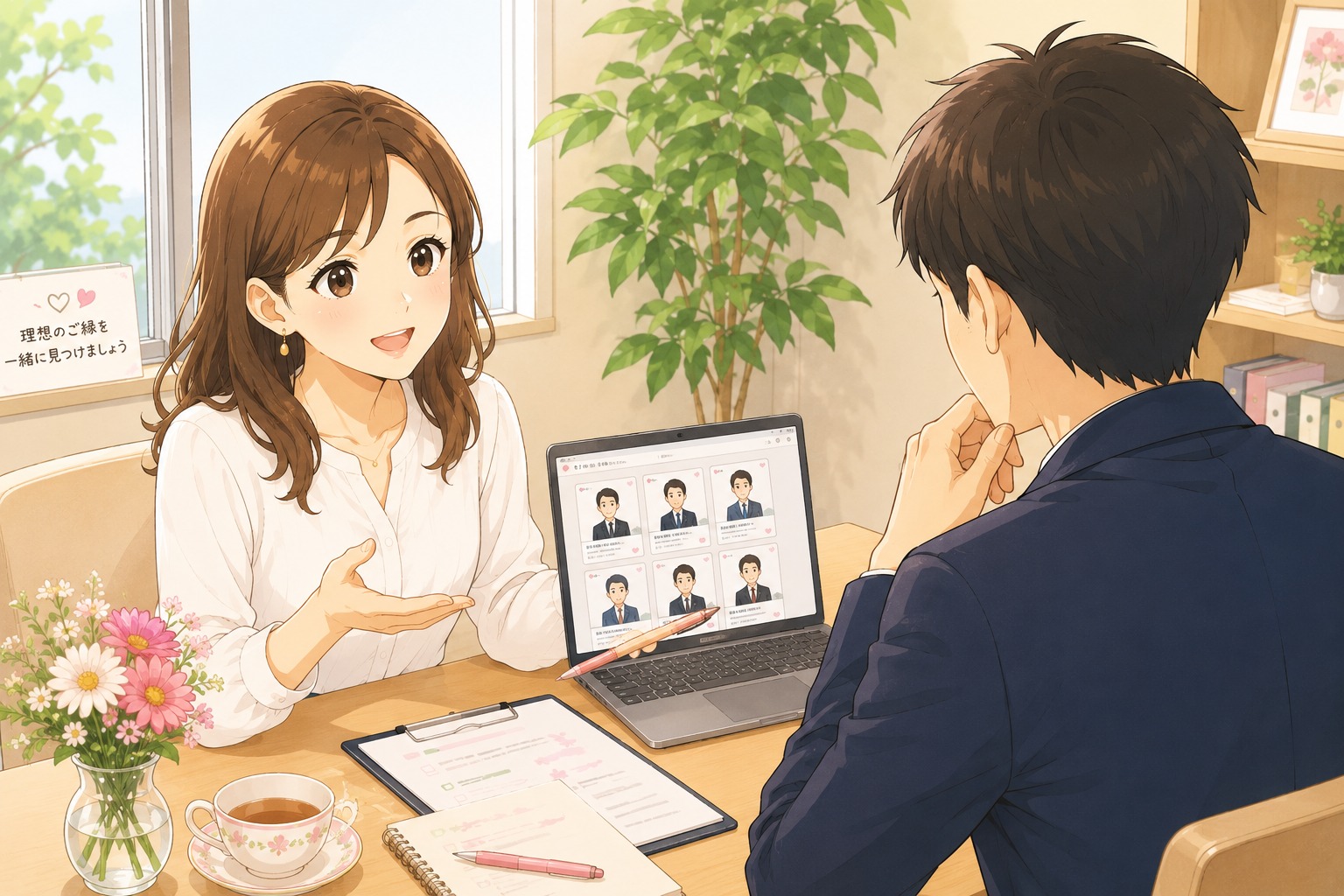 面談ではどんなことを話すの？