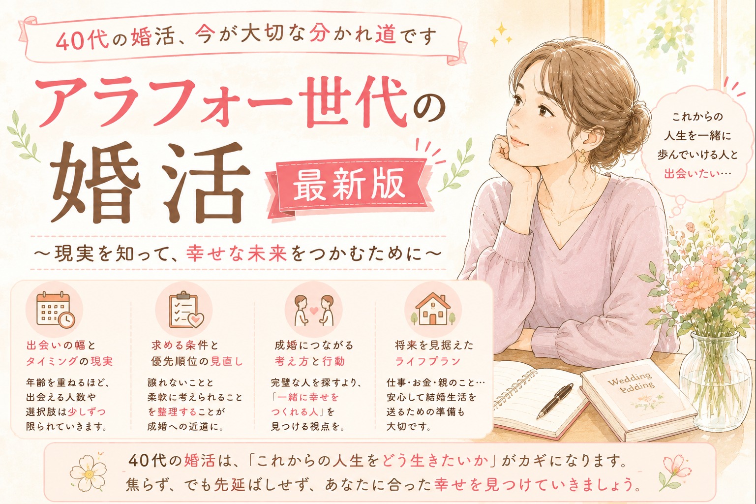 アラフォーで始める婚活