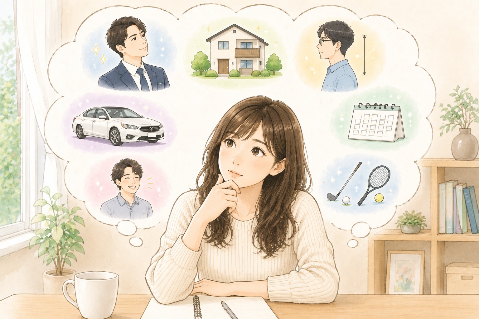 理想を追い求めすぎると、ご縁は遠ざかることがあります
