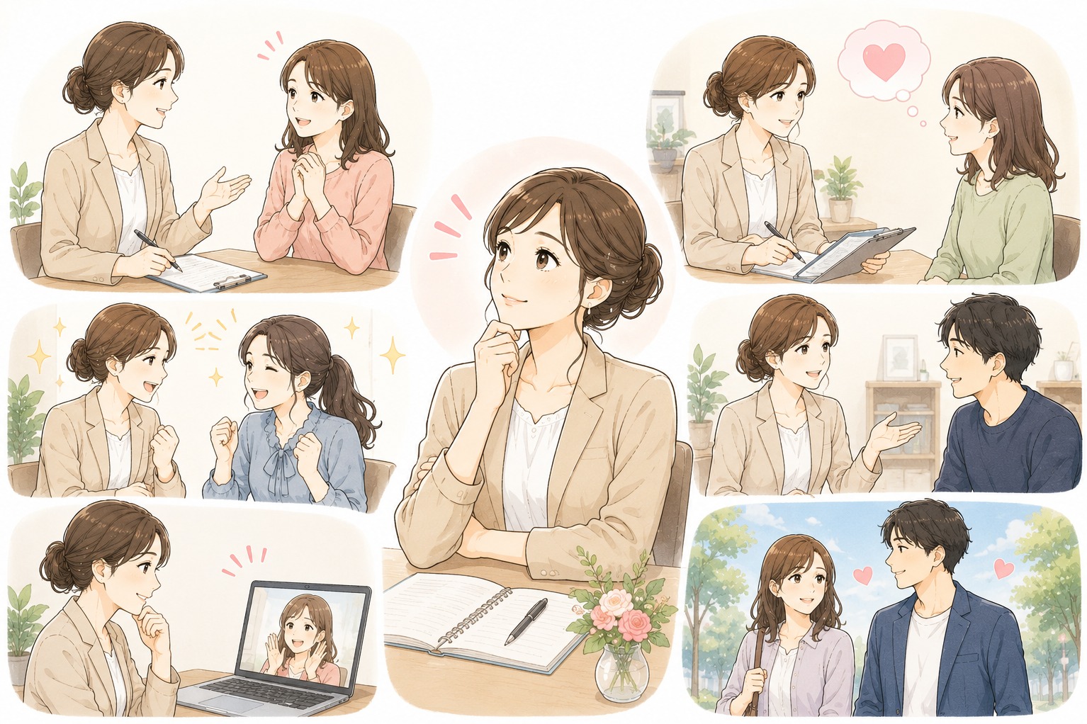 成婚する人は「運が良かった」わけではありません