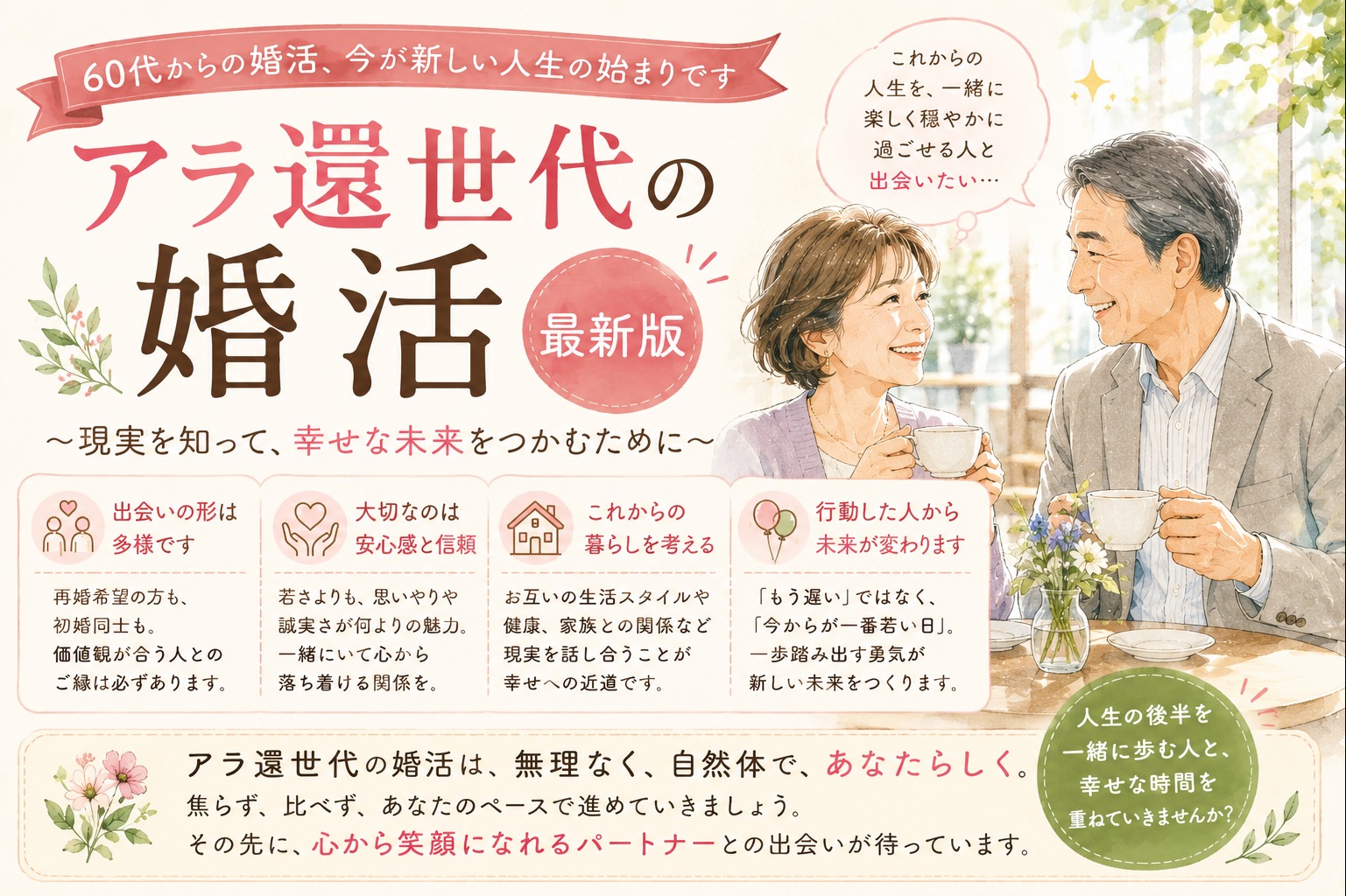 アラ還で始める婚活
